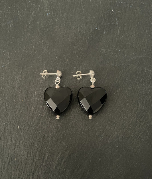 Black Onyx Earrings image 0