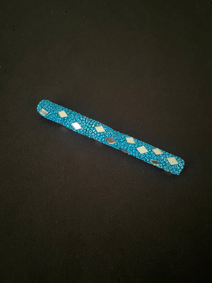 Light Blue Glitter Pen image 0