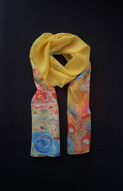 Peacock Feather Scarf image 0