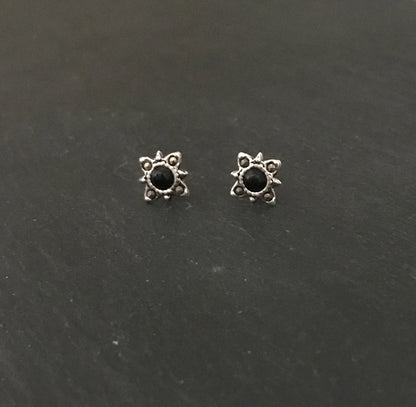 Marcasite and Gemstone Studs image 2