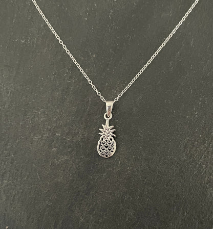 Silver Pineapple Pendant image 0