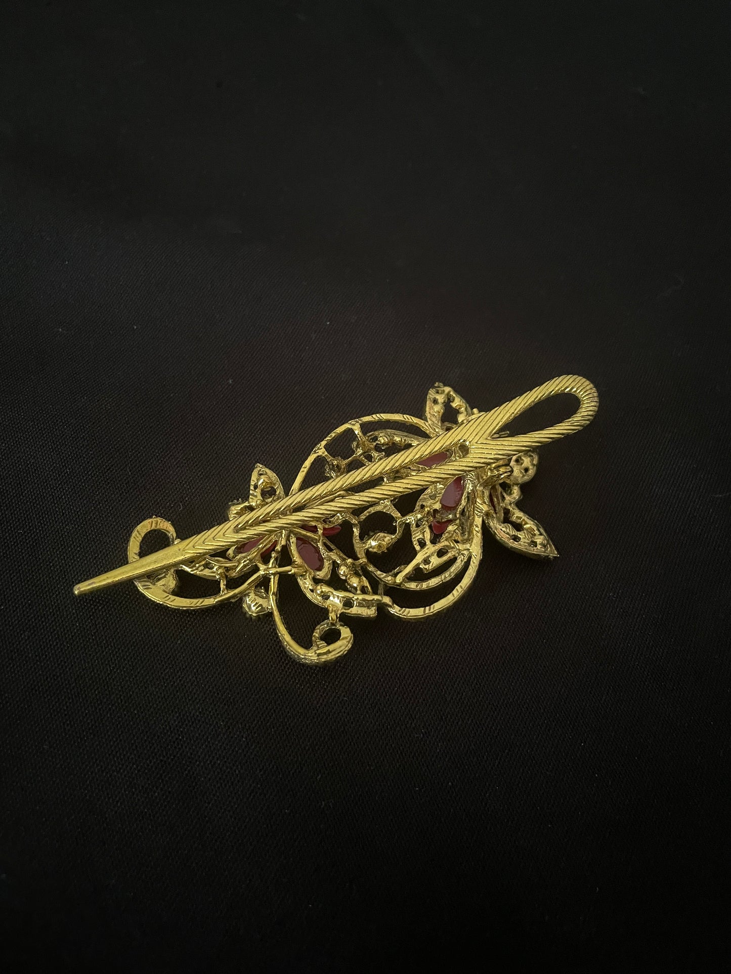 Flower and Butterfly Hair Clip image 3