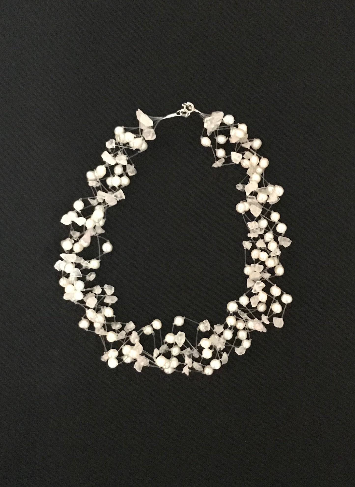 Pearl and Gemstone Necklace image 2