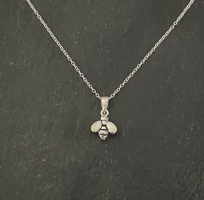 Silver Bee Pendant image 0
