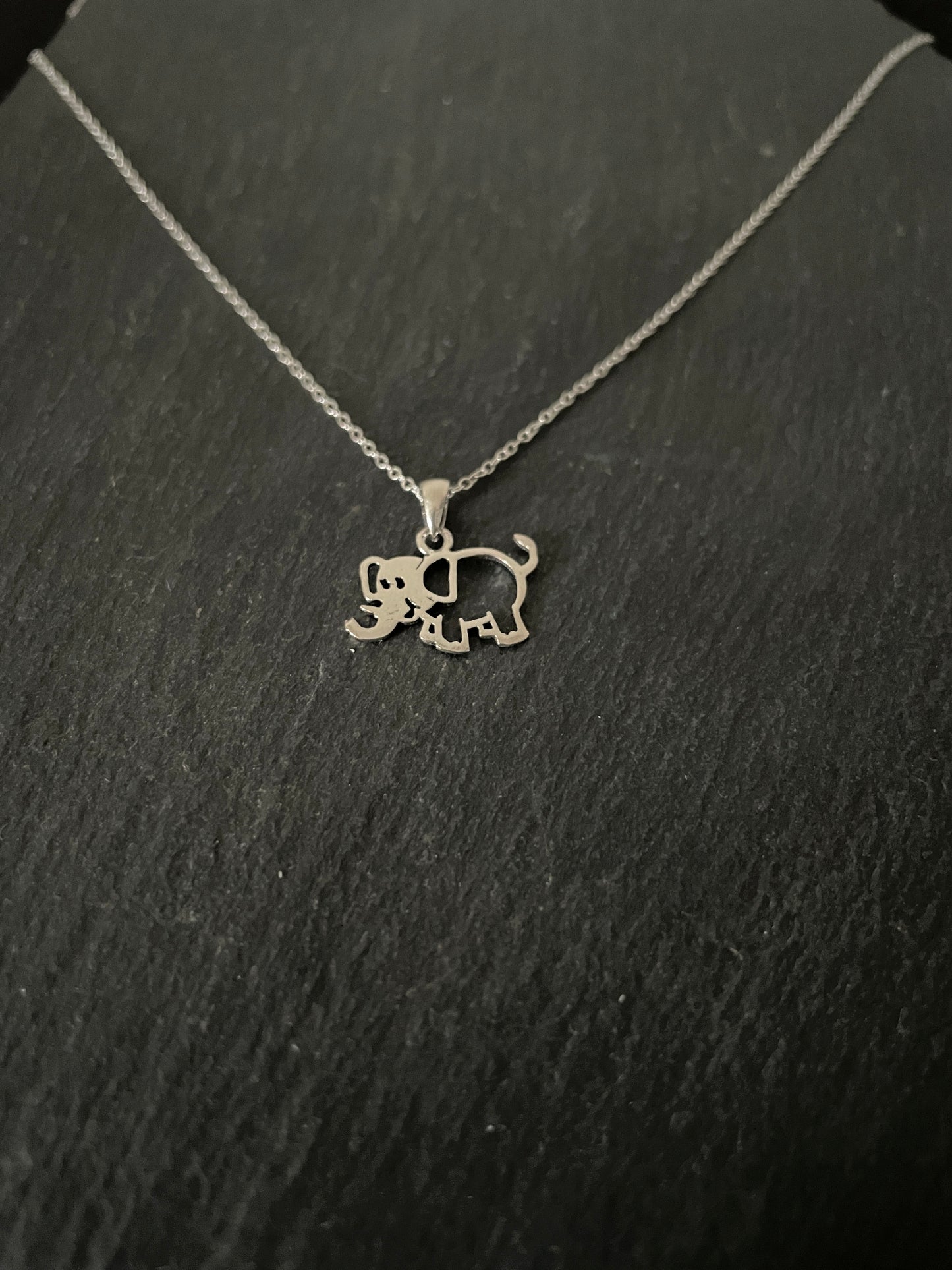 Silver Elephant Pendant image 1