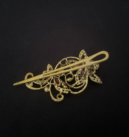 Flower and Butterfly Hair Clip image 5
