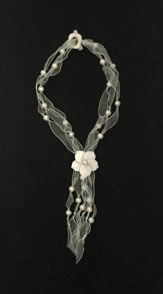 Pearl Flower Necklace image 0