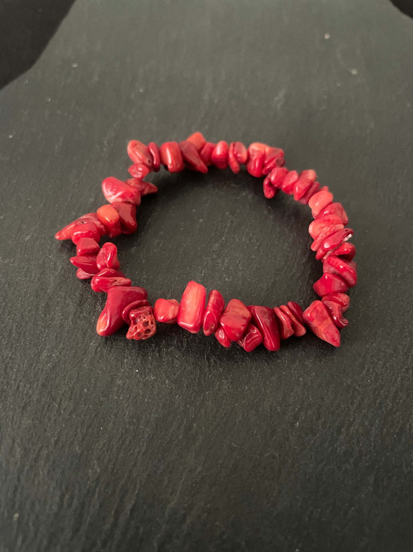 Coral Chip Bracelet image 0
