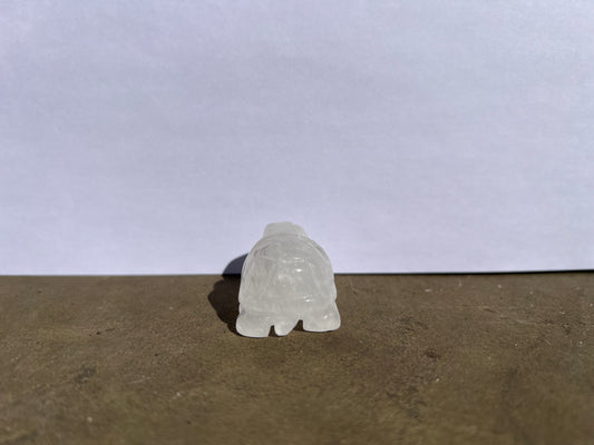 Clear Quartz Turtle image 1