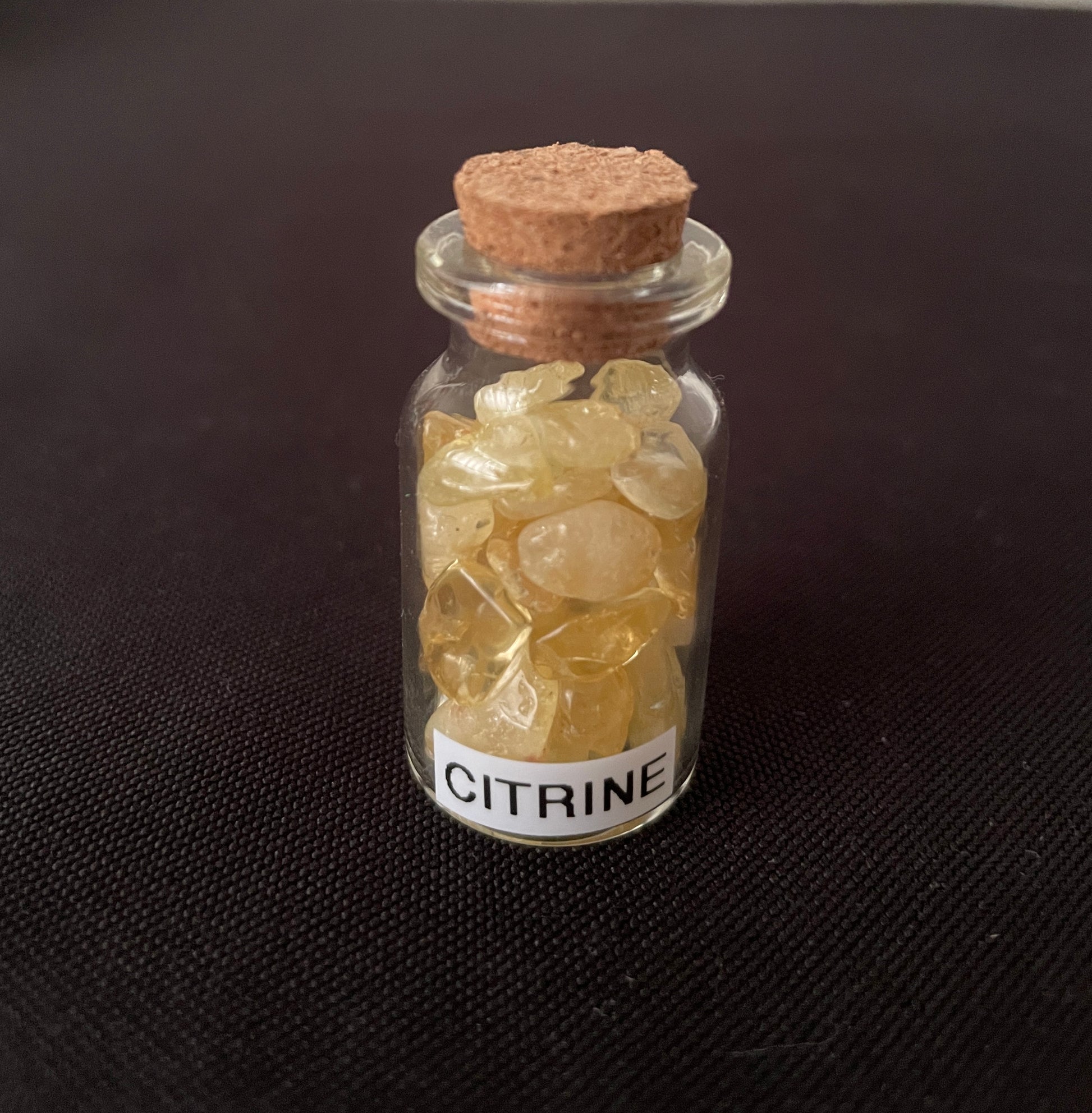 Citrine Gemstone Jar image 1