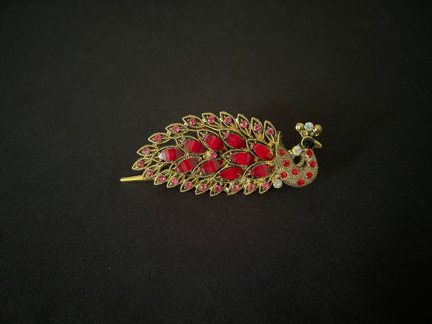 Peacock Hair Clip image 2