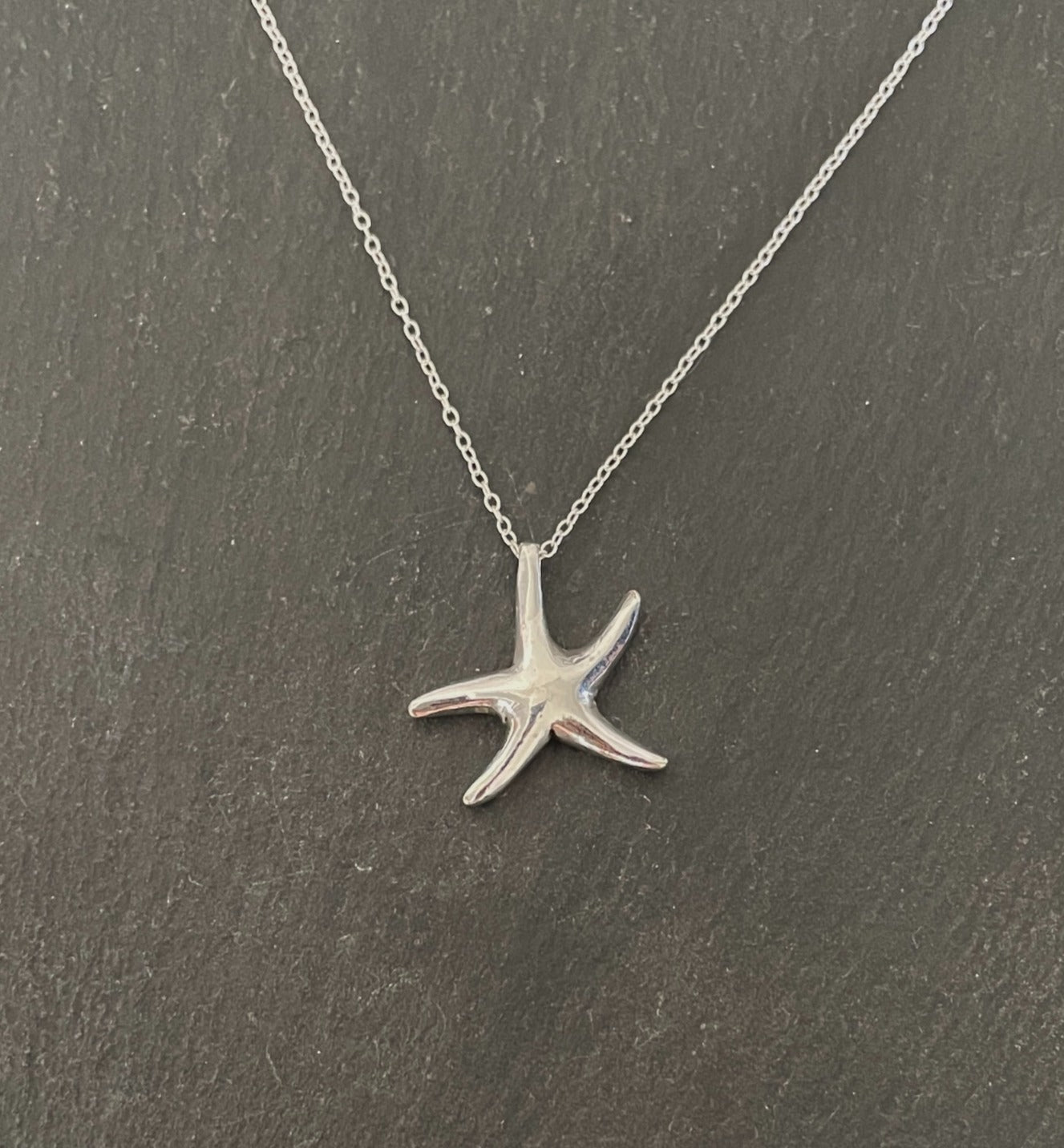 Silver Starfish Pendant image 0