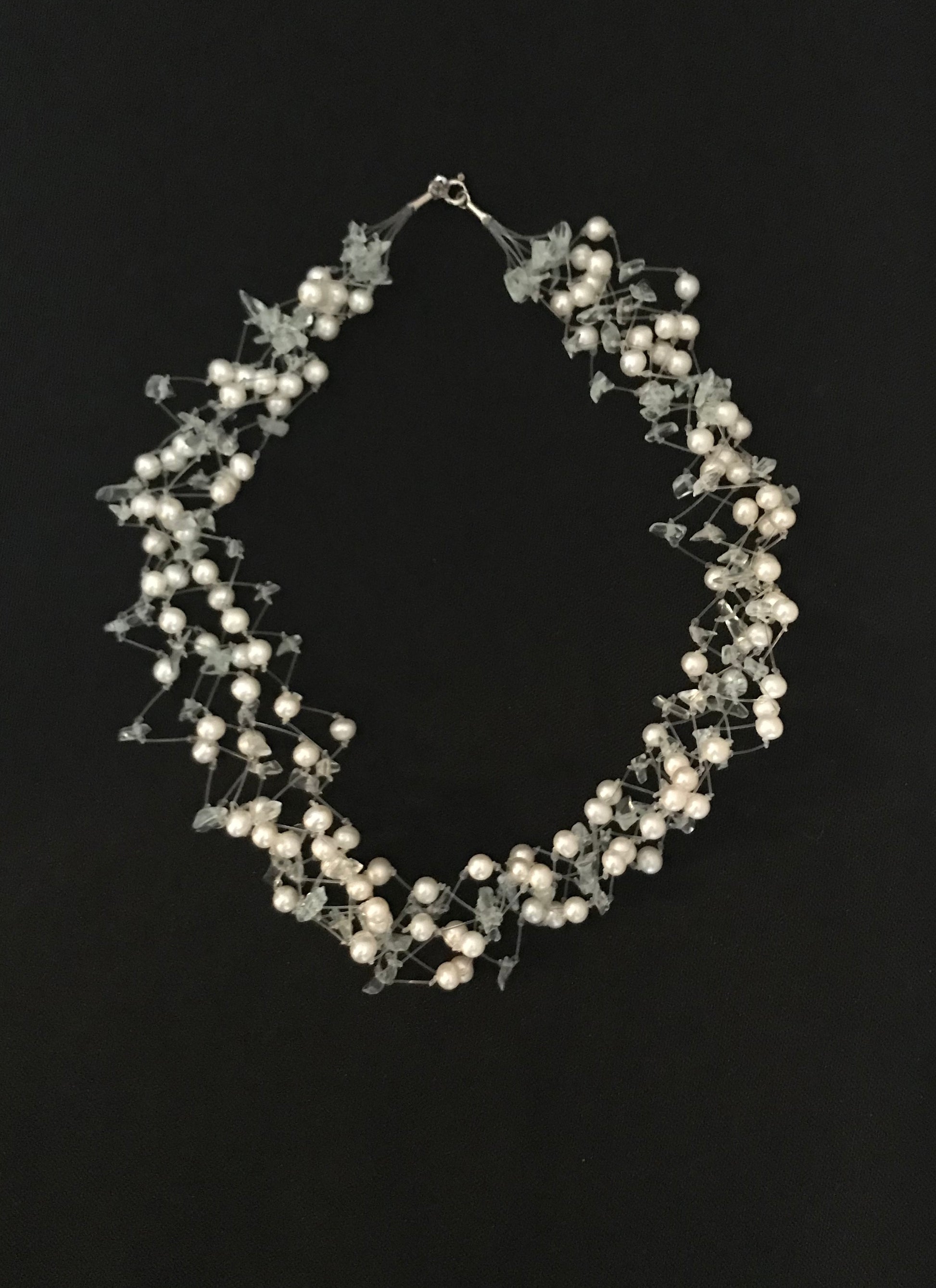 Pearl and Gemstone Necklace image 5