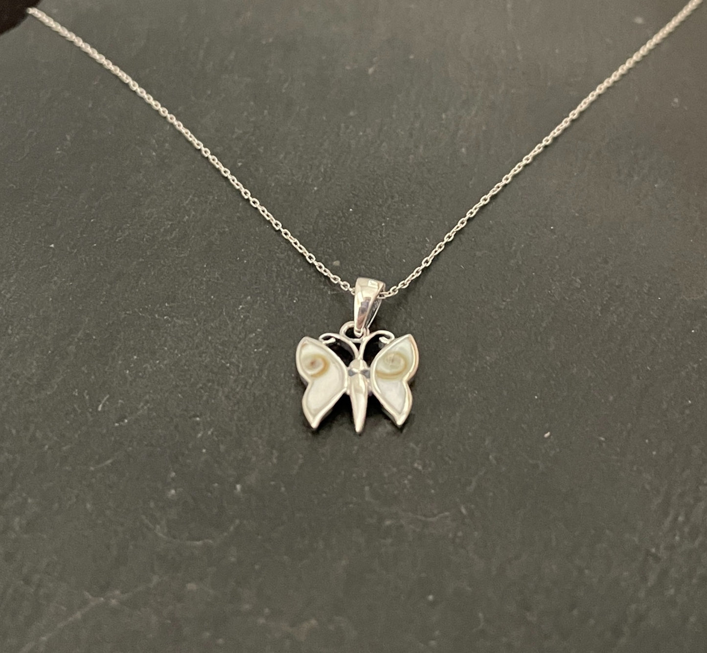 Shiva Shell Butterfly Pendant image 1