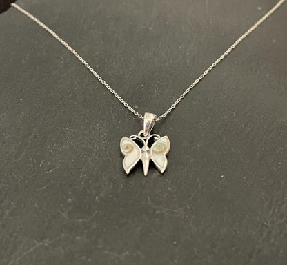Shiva Shell Butterfly Pendant image 1