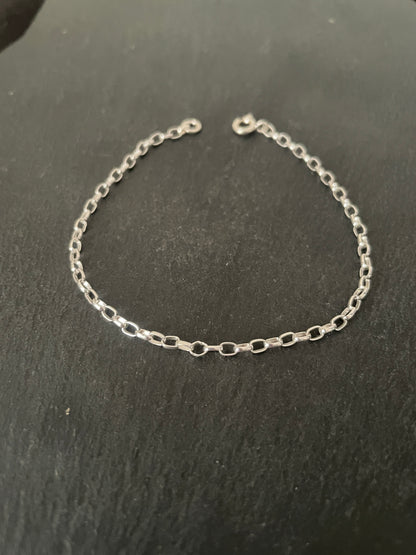Sterling Silver Belcher Chain Bracelet image 0