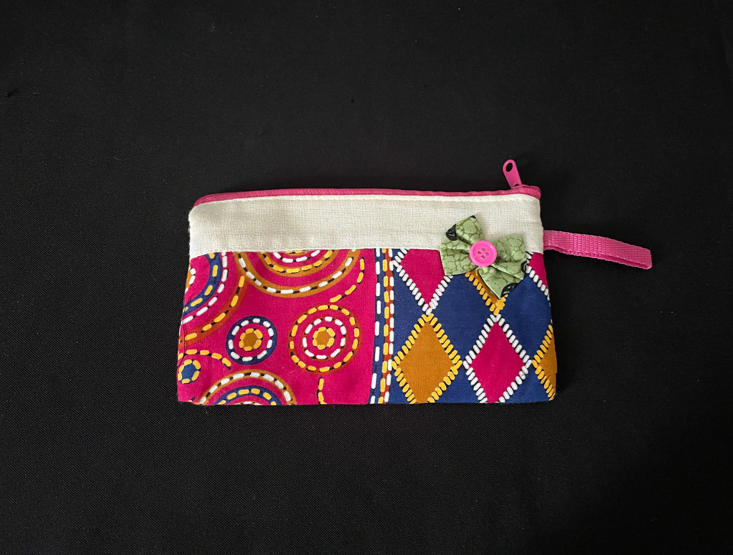 Multi Colour Pattern Purse image 0