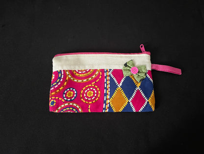 Multi Colour Pattern Purse image 0