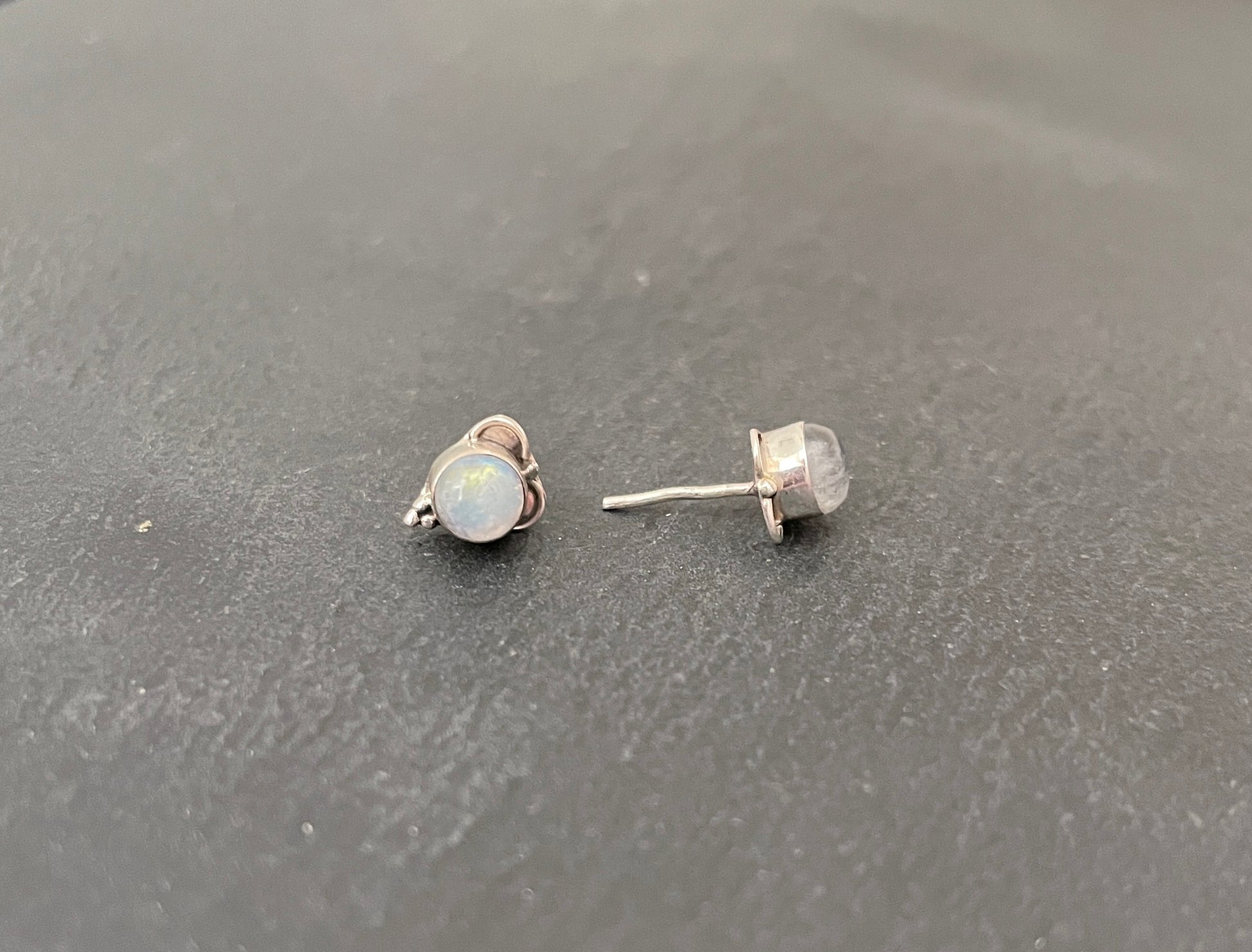 Moonstone Studs image 1