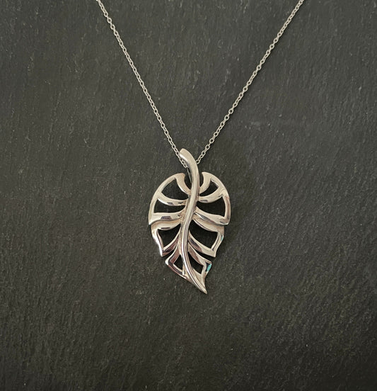Silver Leaf Pendant image 0