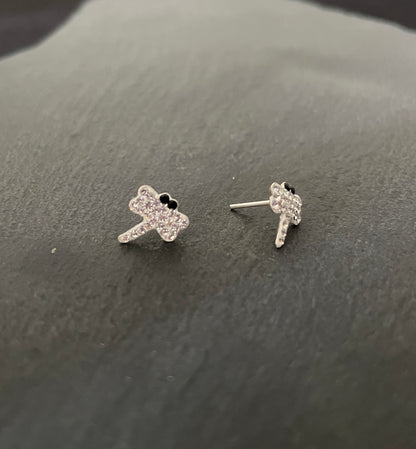 Cubic Zirconia Dragonfly Stud Earrings image 5