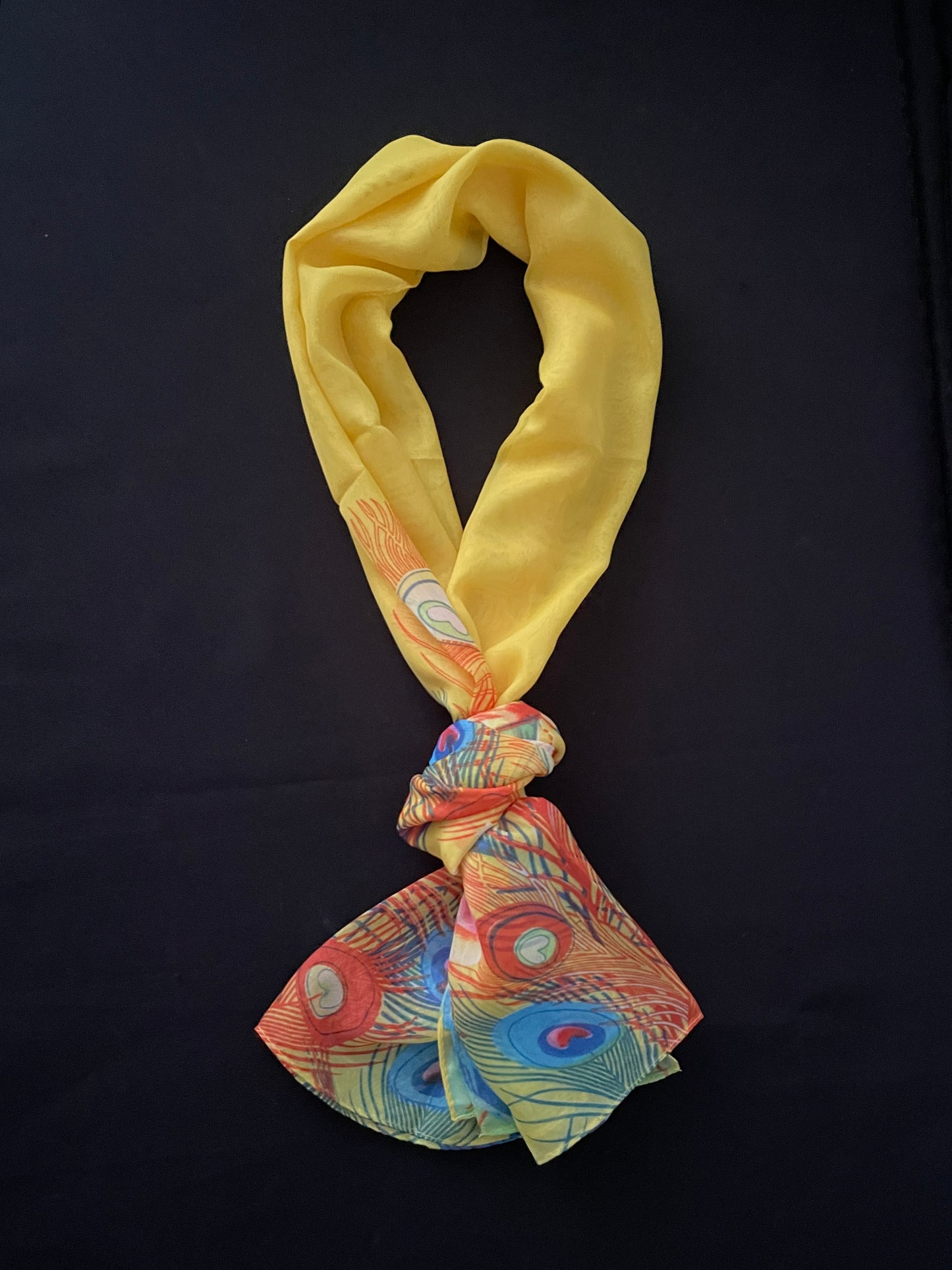 Peacock Feather Scarf image 1