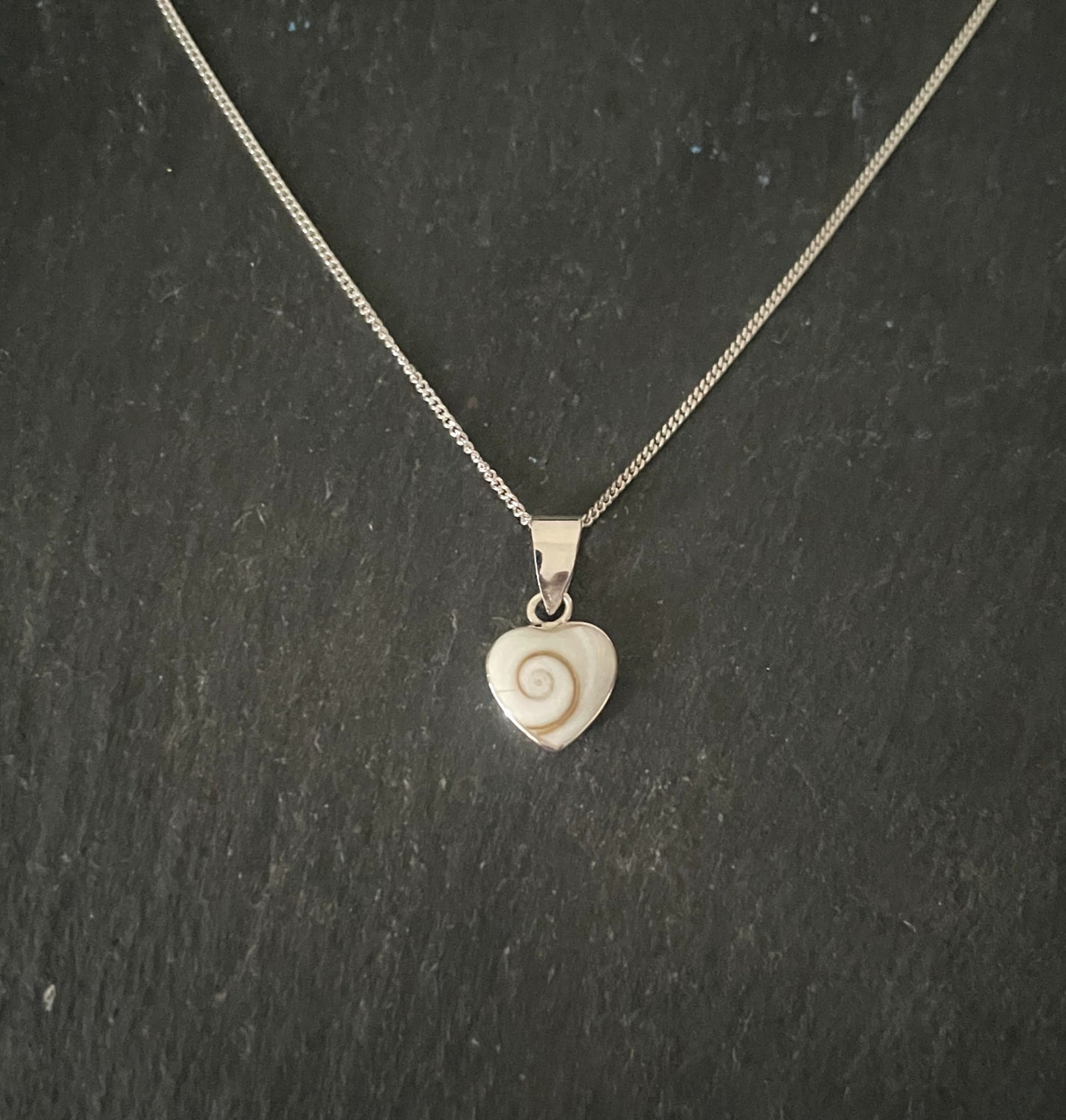 Shiva Shell Heart Pendant image 0