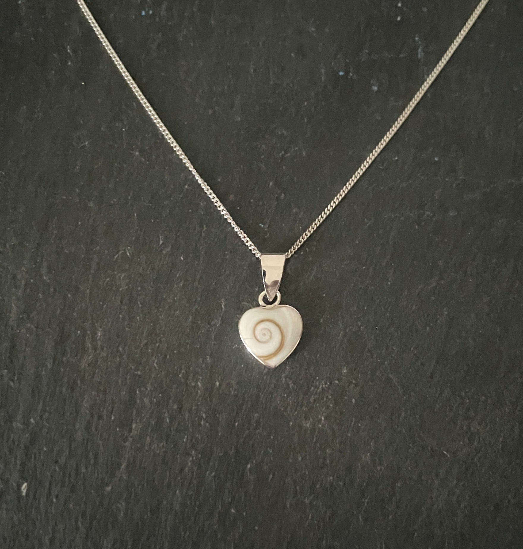 Shiva Shell Heart Pendant image 0