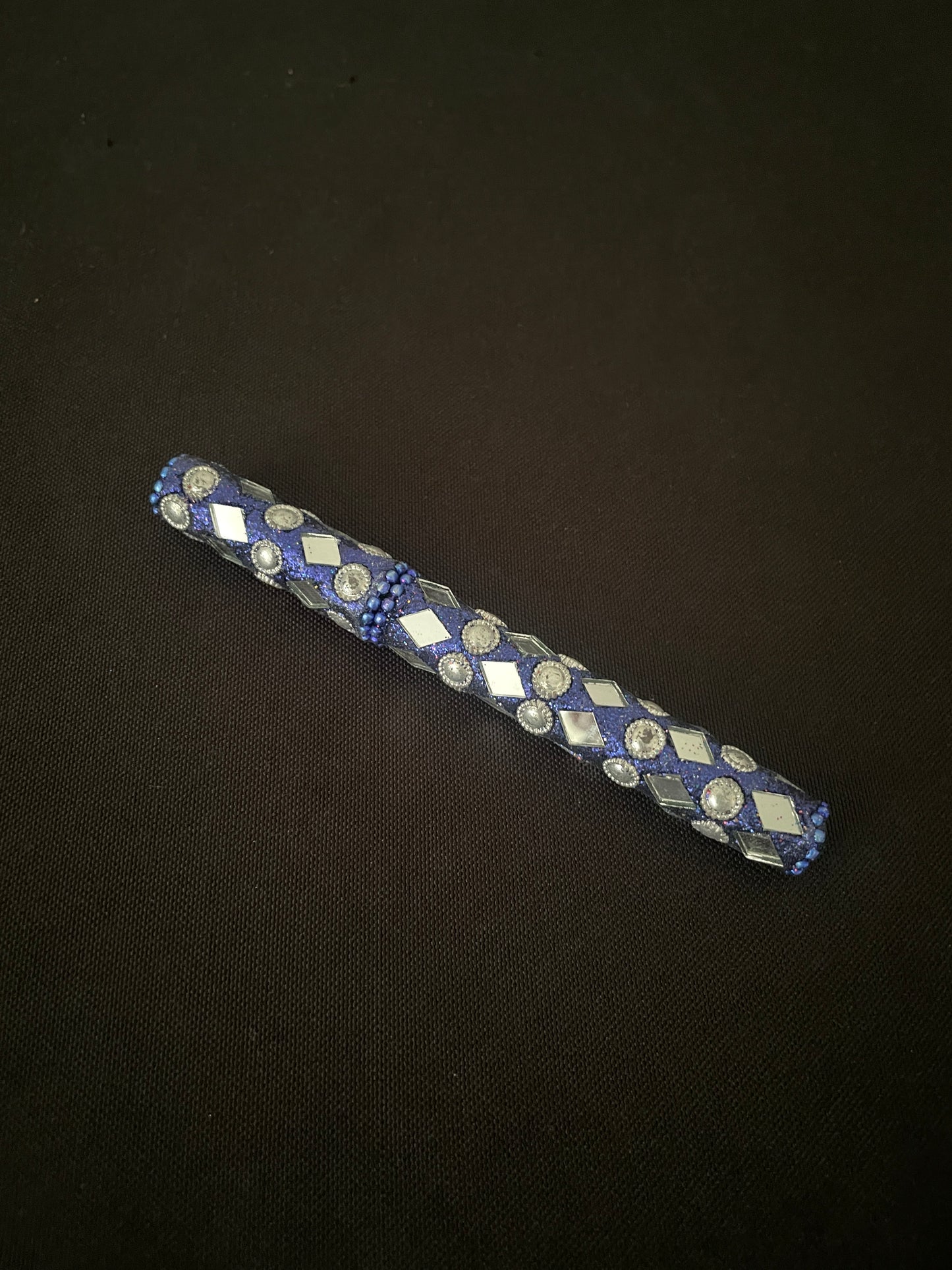 Dark Blue Glitter Pen image 0