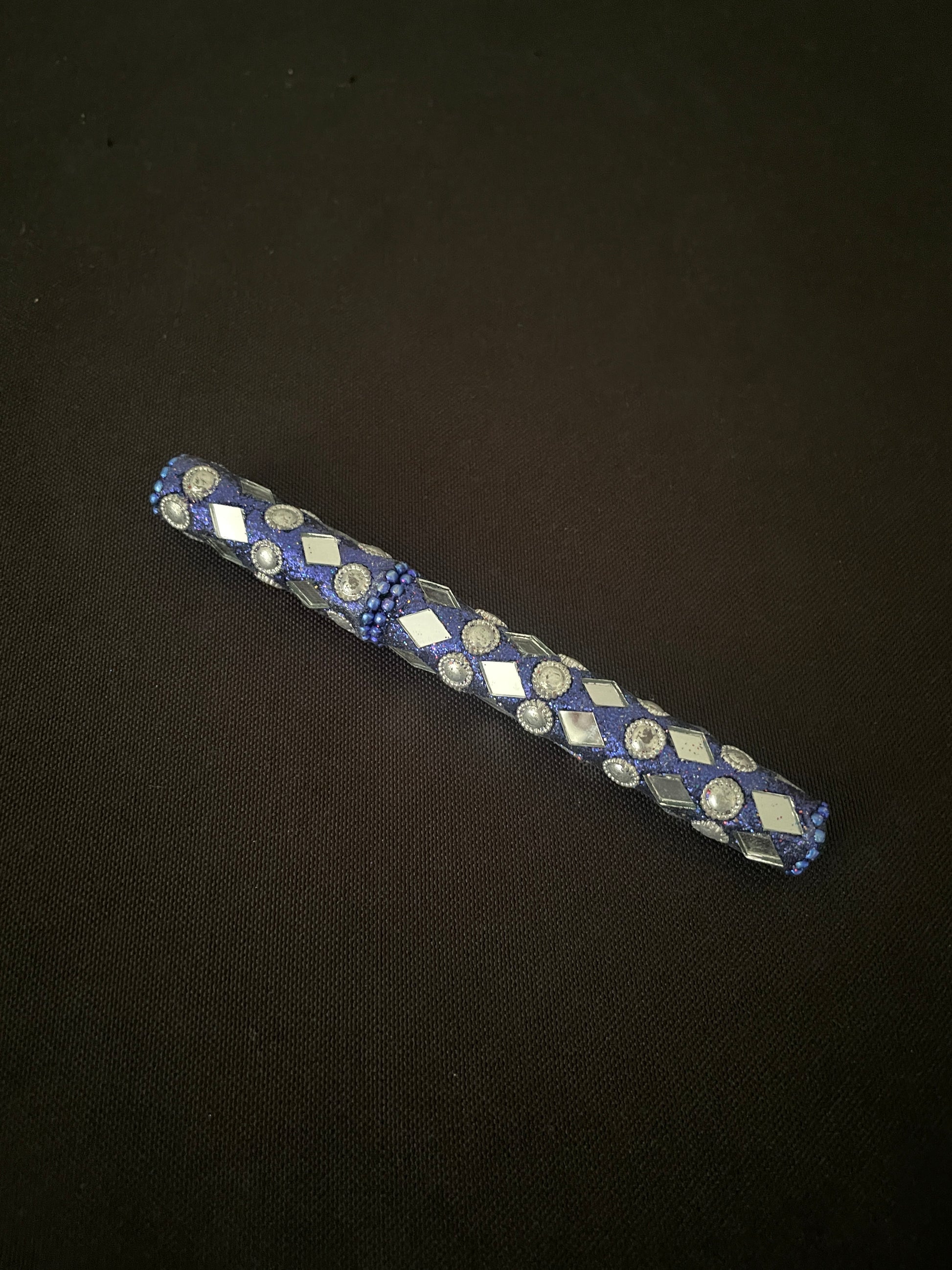 Dark Blue Glitter Pen image 0