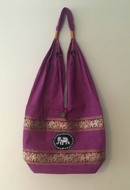 Purple Elephant Bag image 0