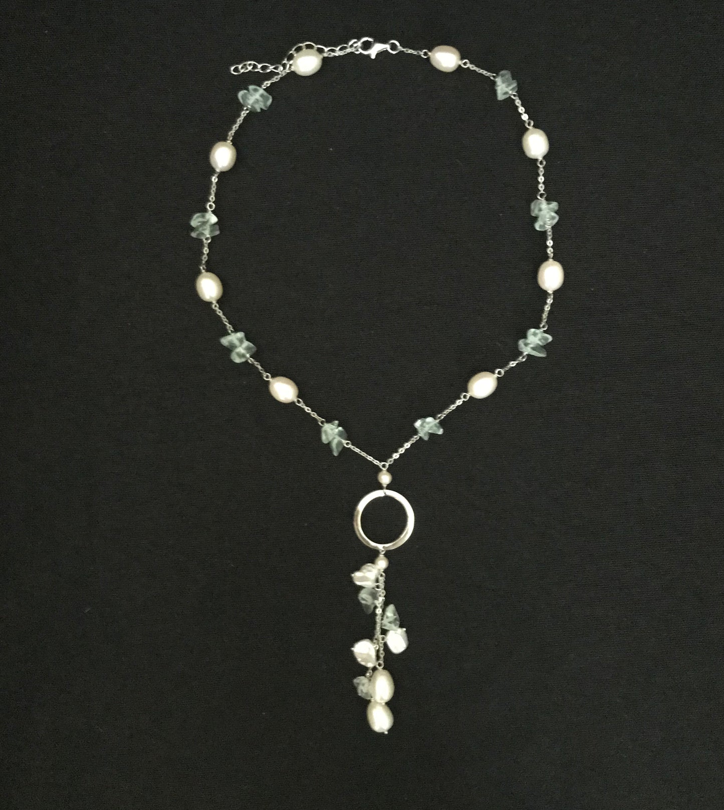 Pearl and Gemstone Necklace image 5