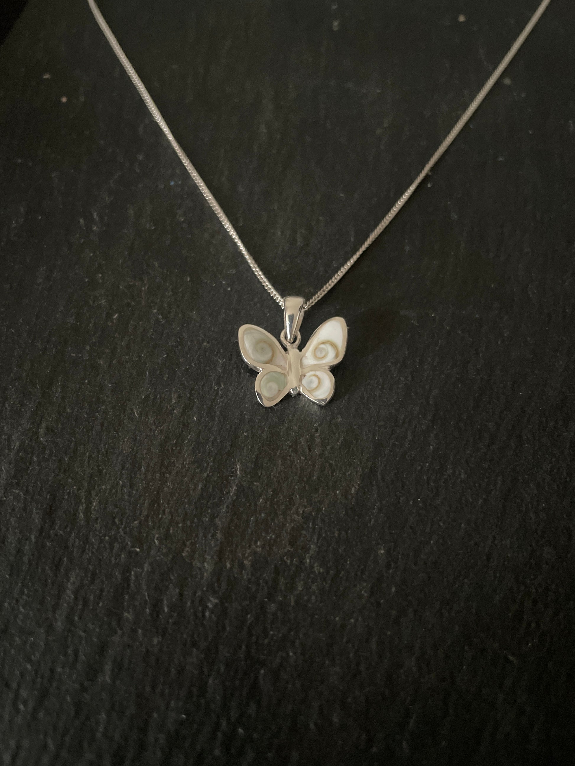 Shiva Shell Butterfly Pendant image 1