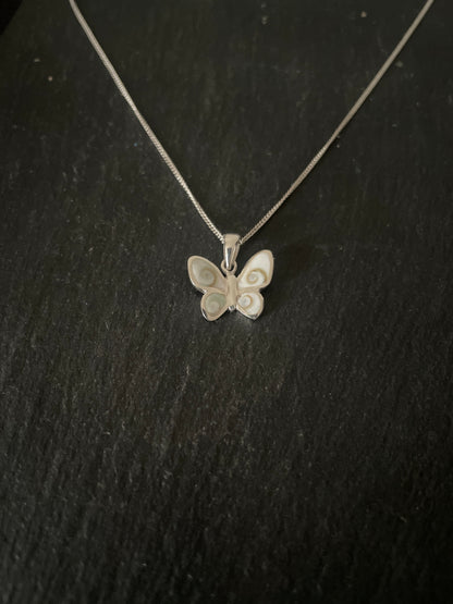 Shiva Shell Butterfly Pendant image 1