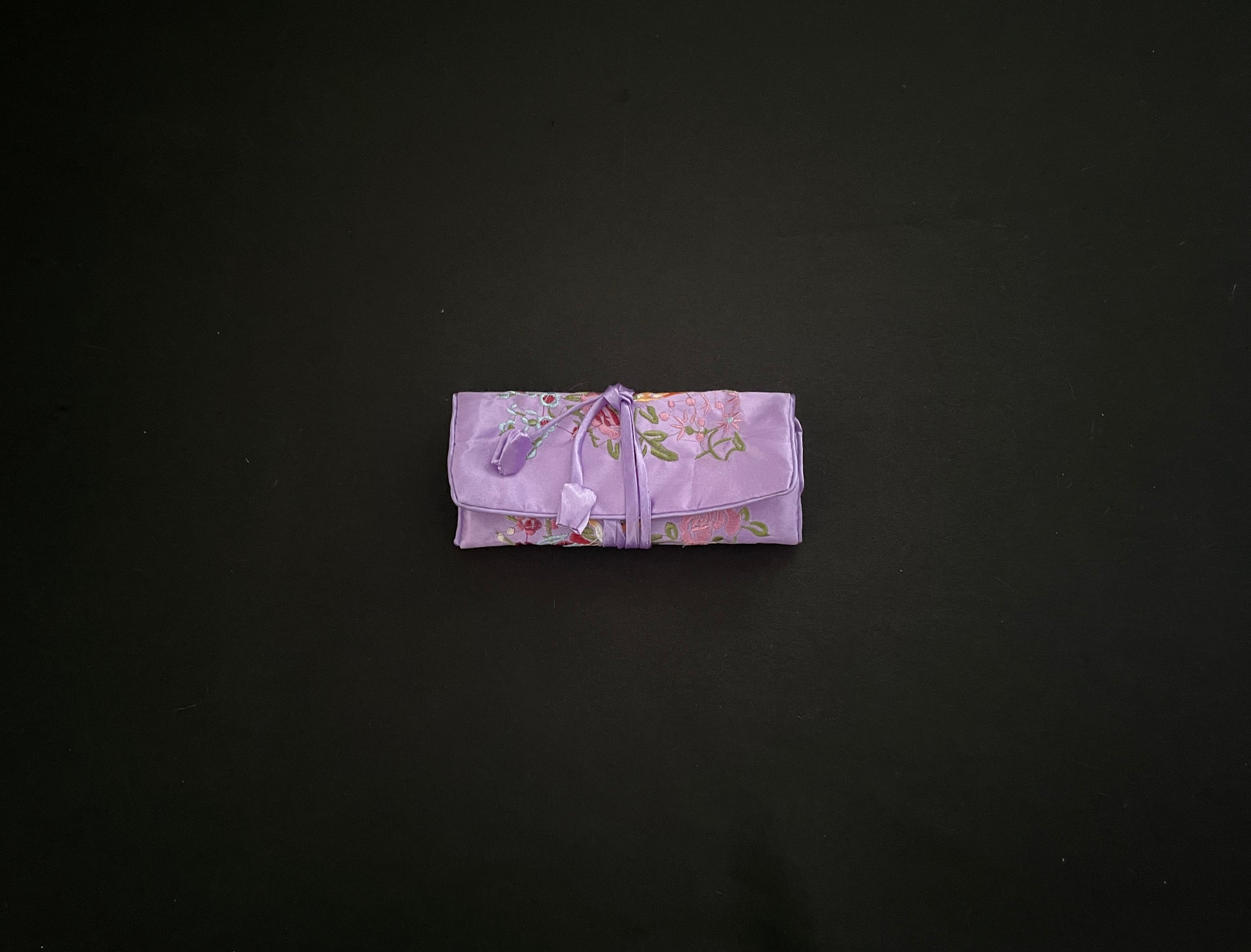 Purple Flower Jewellery Wrap image 2