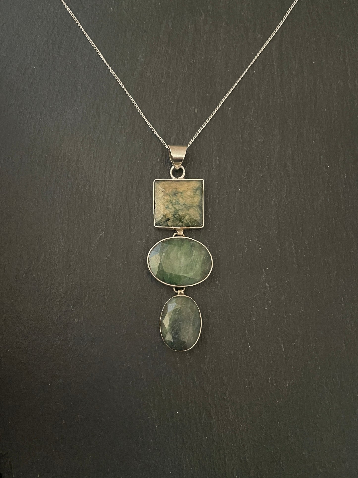 Emerald Drop Pendant image 0