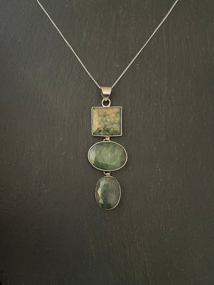 Emerald Drop Pendant image 0