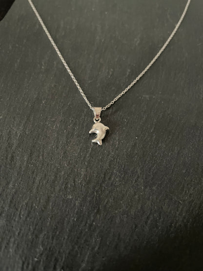 Silver Dolphin Pendant image 1