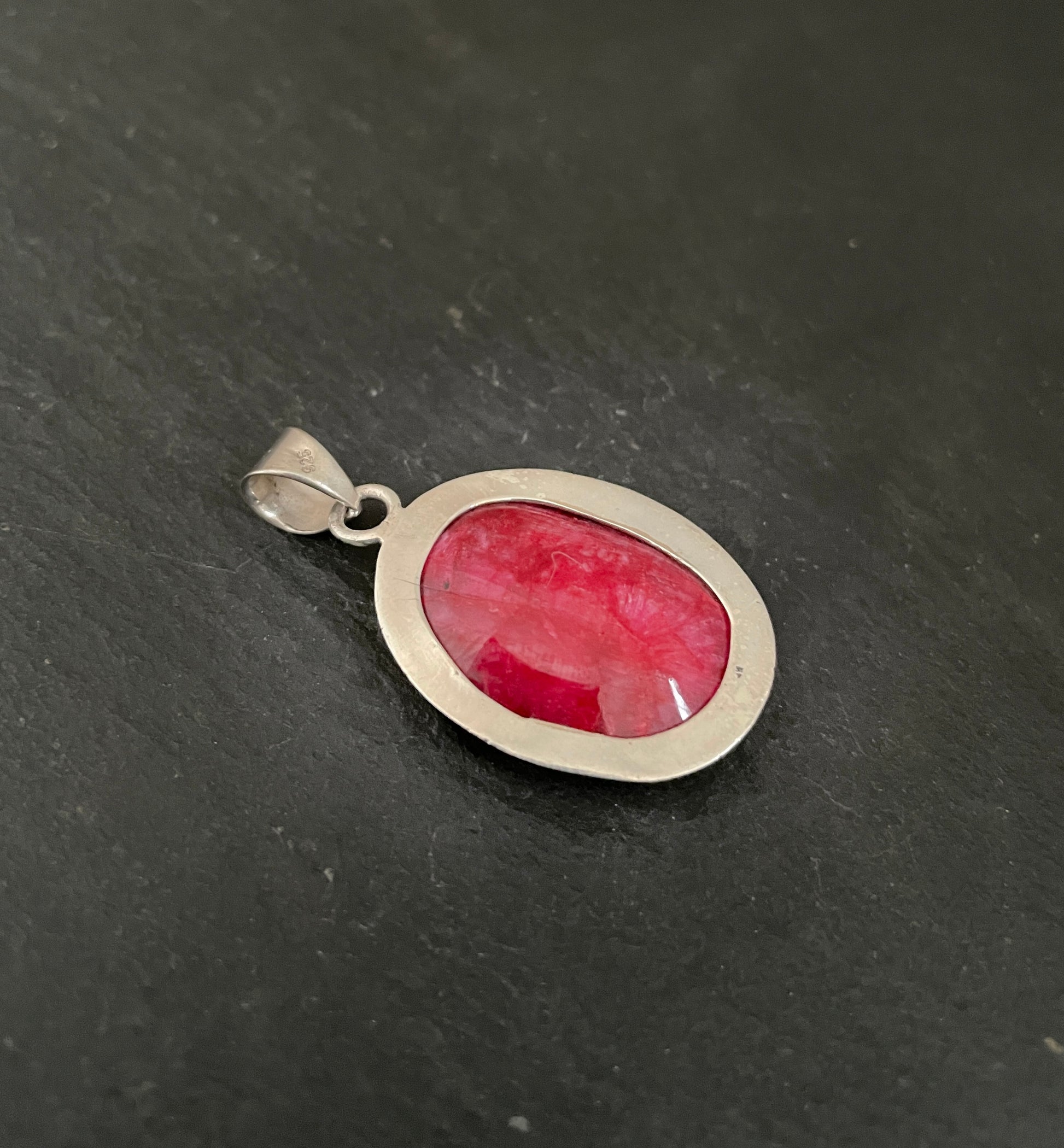 Ruby Oval Pendant image 3