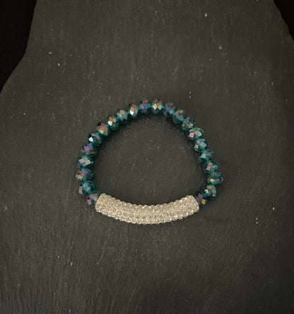 Coloured Bead Bracelet image 1
