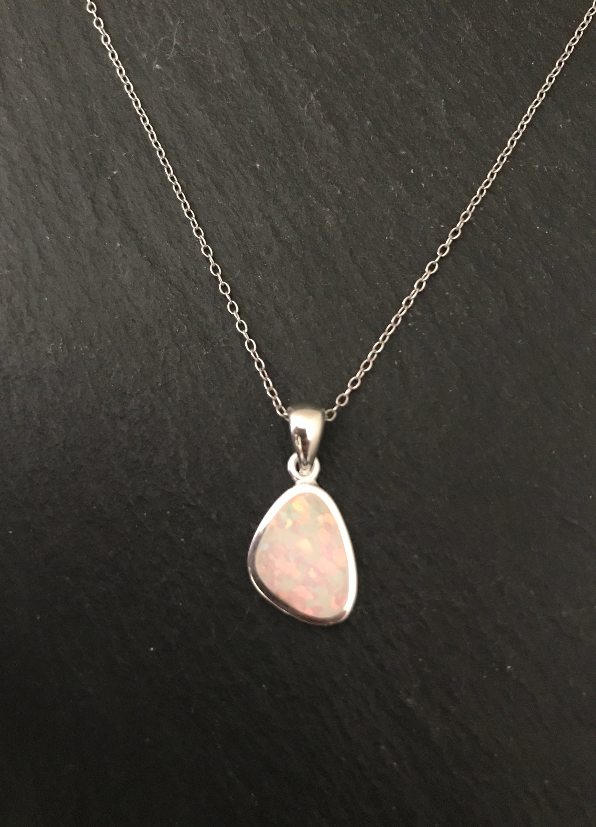 Synthetic Opal Pendant image 0