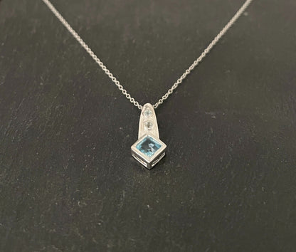Blue Topaz Pendant image 1