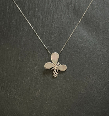 Mother of Pearl Butterfly Pendant image 0