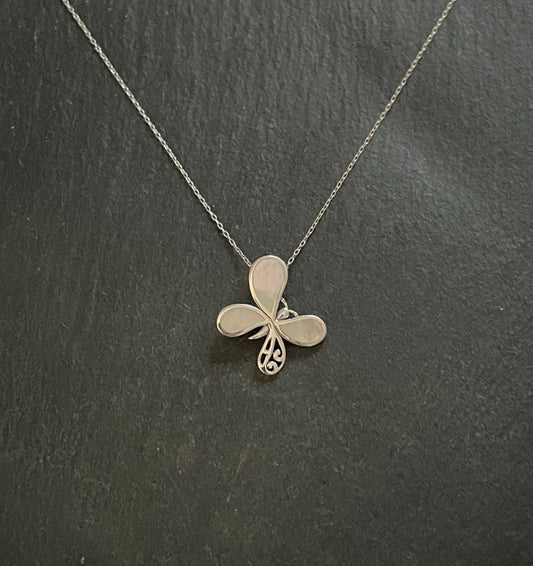 Mother of Pearl Butterfly Pendant image 0