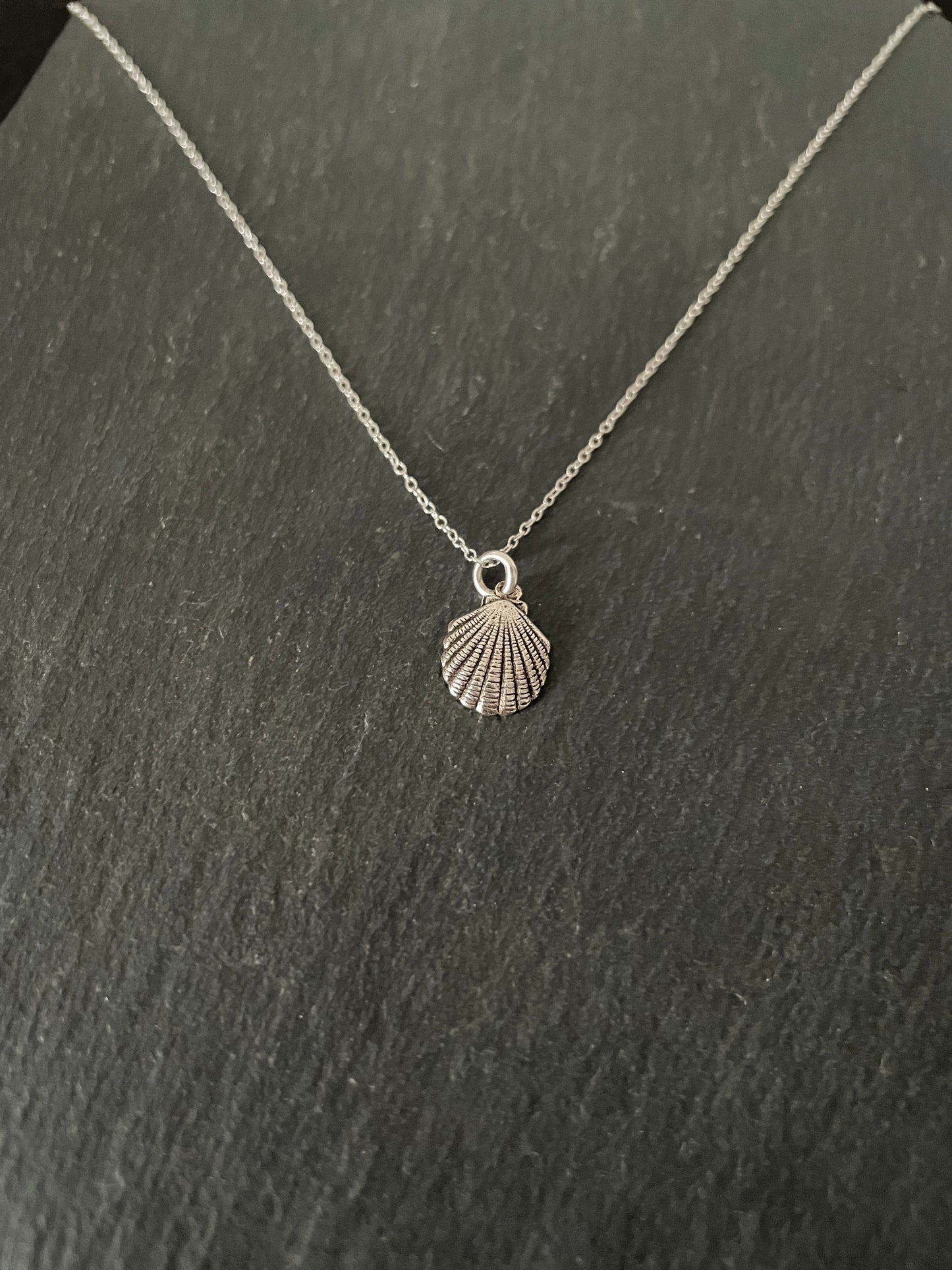 Silver Sea Shell Pendant image 1
