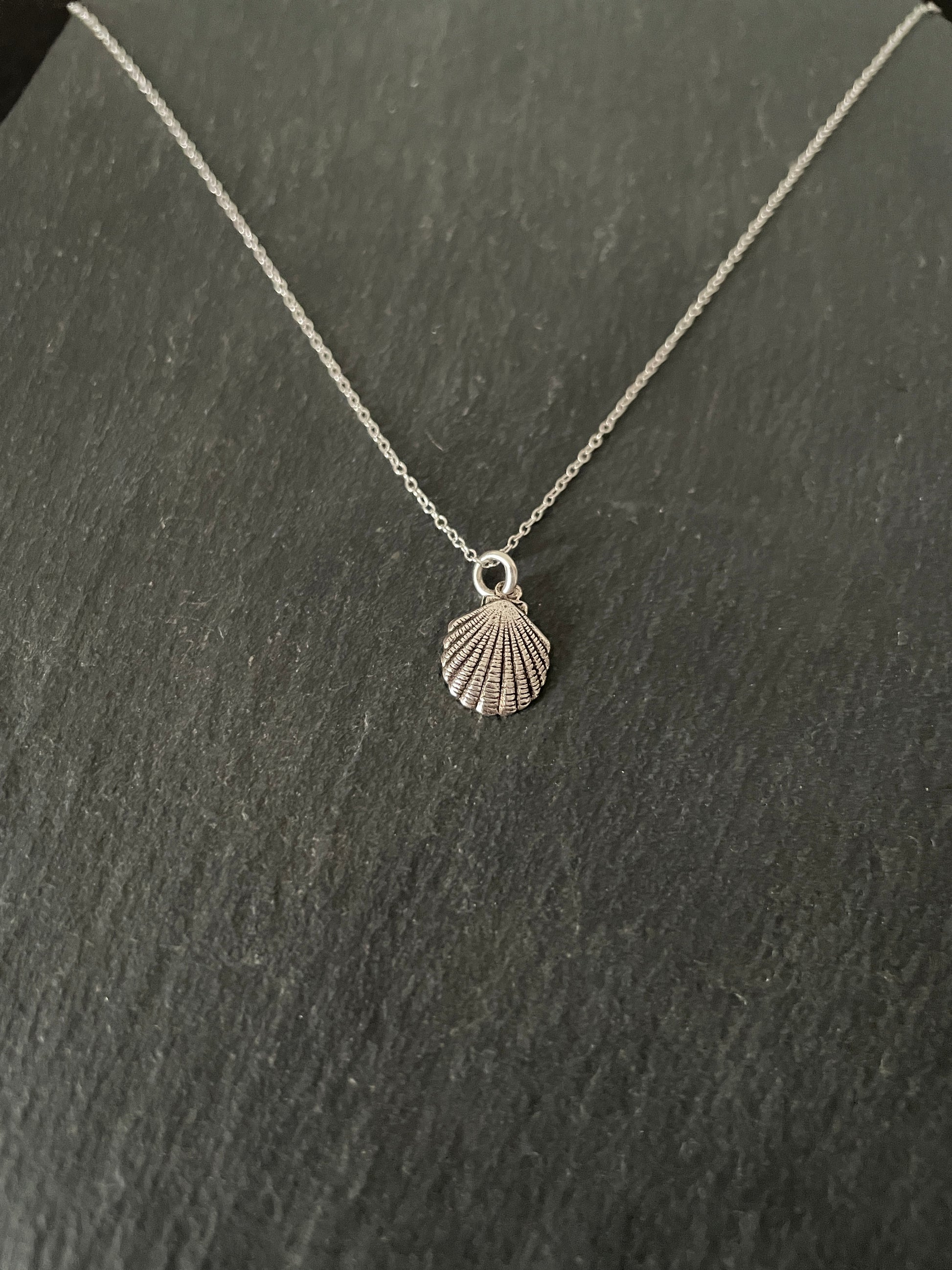 Silver Sea Shell Pendant image 1