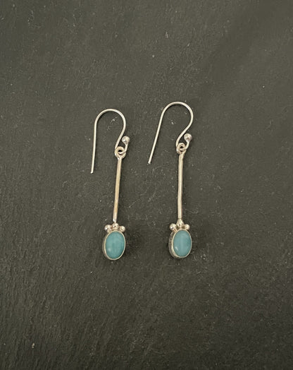 Larimar Drop Earrings image 0
