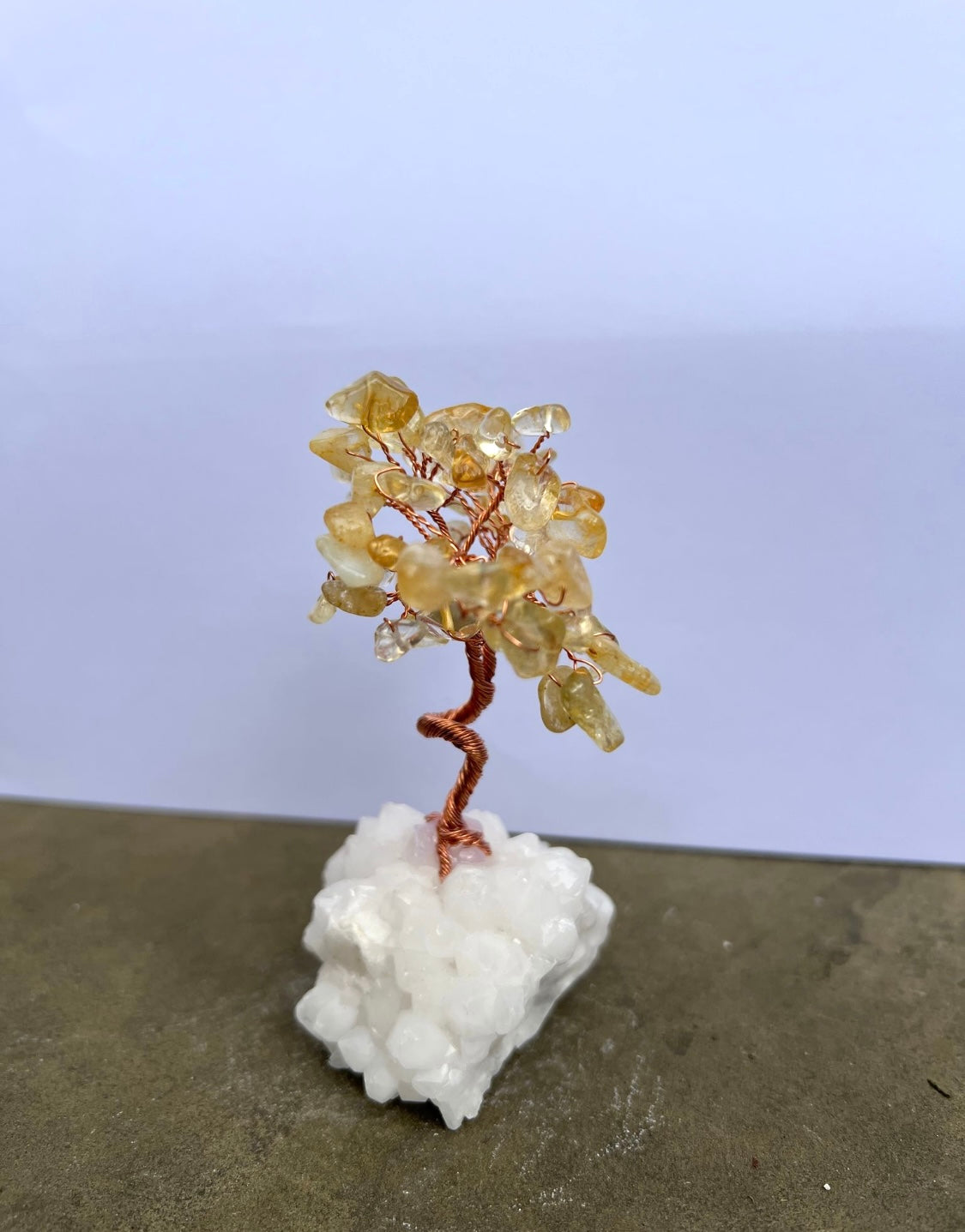 Gemstone Tree on Quartz Base image 7