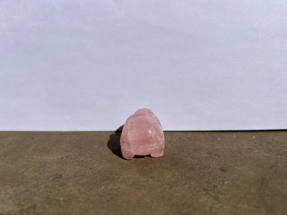 Rose Quartz Turtle image 1