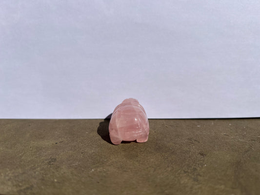 Rose Quartz Turtle image 1